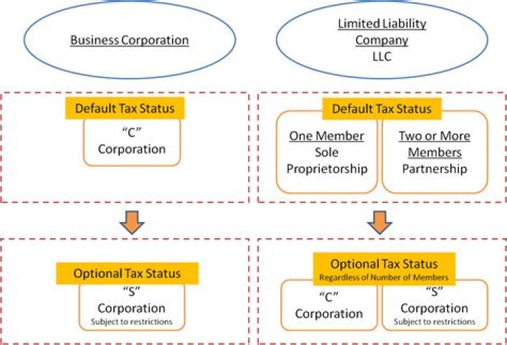 Are C corporations considered a separate tax entity?