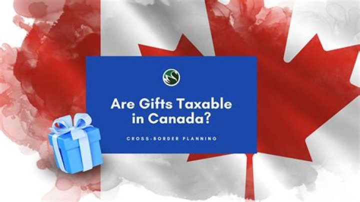 Are cash gifts from family taxable in Canada?