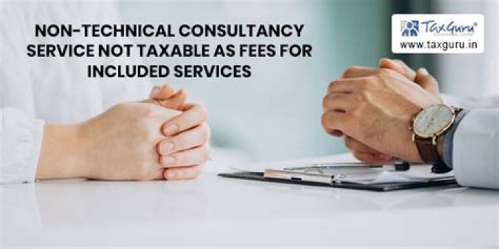 Are consultancy fees taxable?