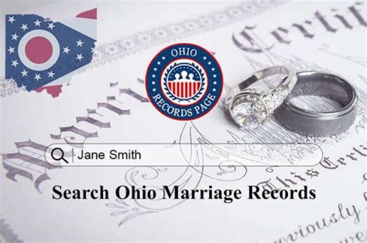 Are marriage records public in Ohio?