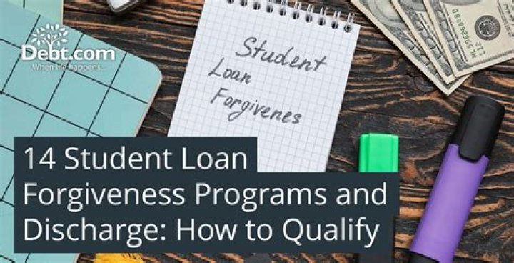 Are there any government programs for student loan forgiveness?