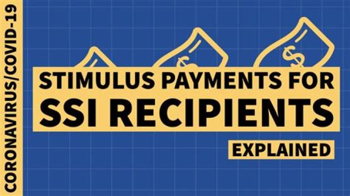 Are there any stimulus payments for SSI recipients?