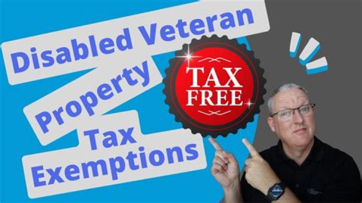 Are there special tax considerations for disabled veterans?