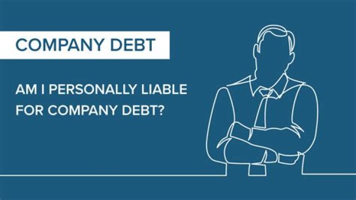Are you personally liable for debt incurred for the business?