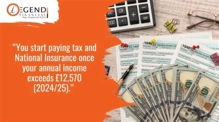 At what rate do you start paying tax?