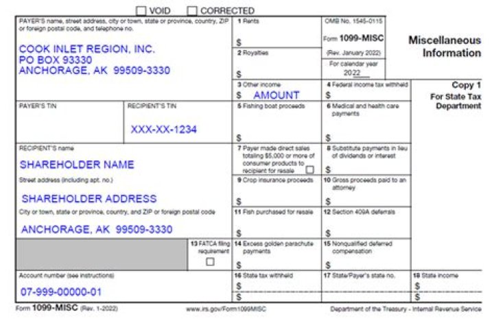 Can a 1099 be amended?