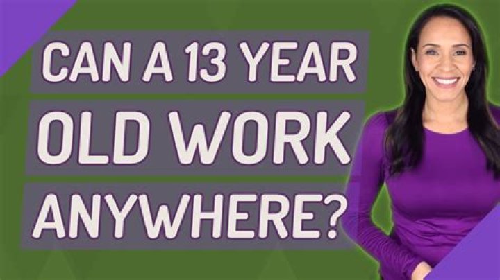 Can a 13 year old work at 711?