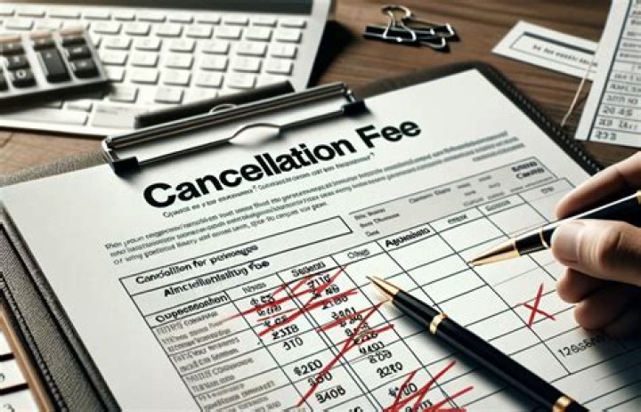 Can a company force you to pay a cancellation fee?
