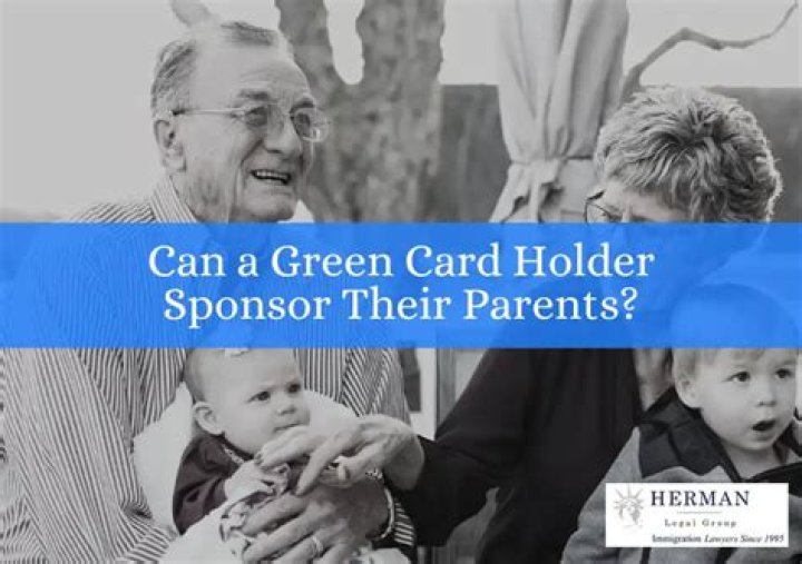 Can a green card holder be a financial sponsor?