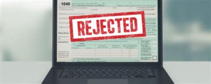 Can a IRS reject an e-filed tax return?