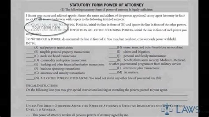 Can a POA file taxes?