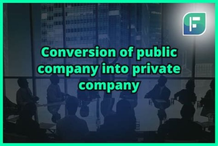 Can a public company buy a private company?