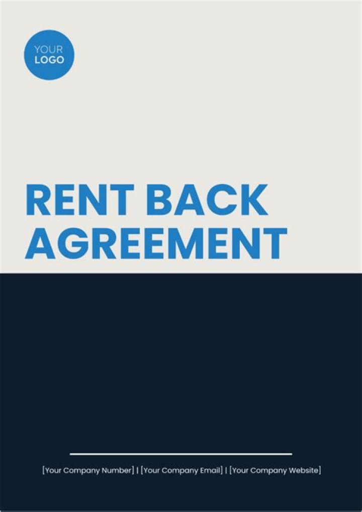 Can a seller allow a previous owner to rent back?