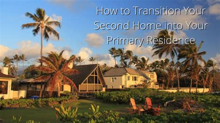 Can a vacation home be your primary residence?