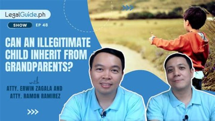 Can children inherit from grandparents?