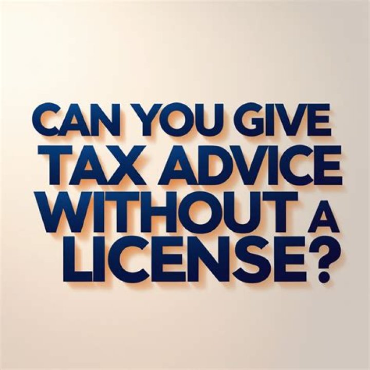 Can EA give tax advice?