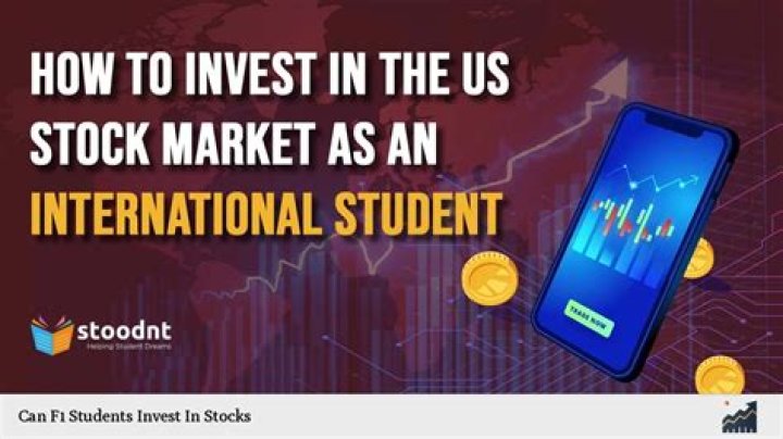 Can F1 students buy and sell stocks?