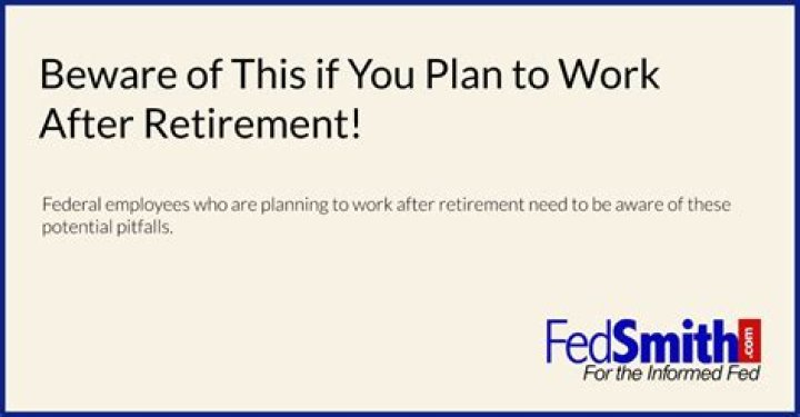 Can government employees work after retirement?