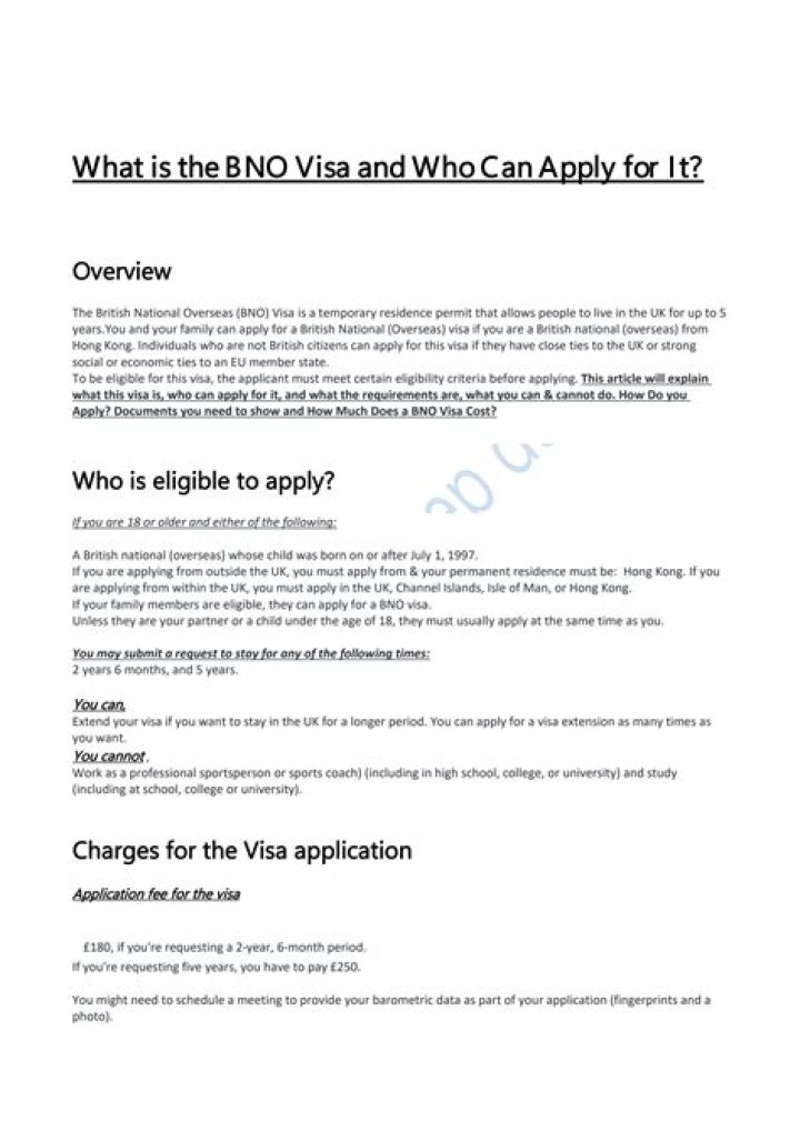 Can I apply BNO now?