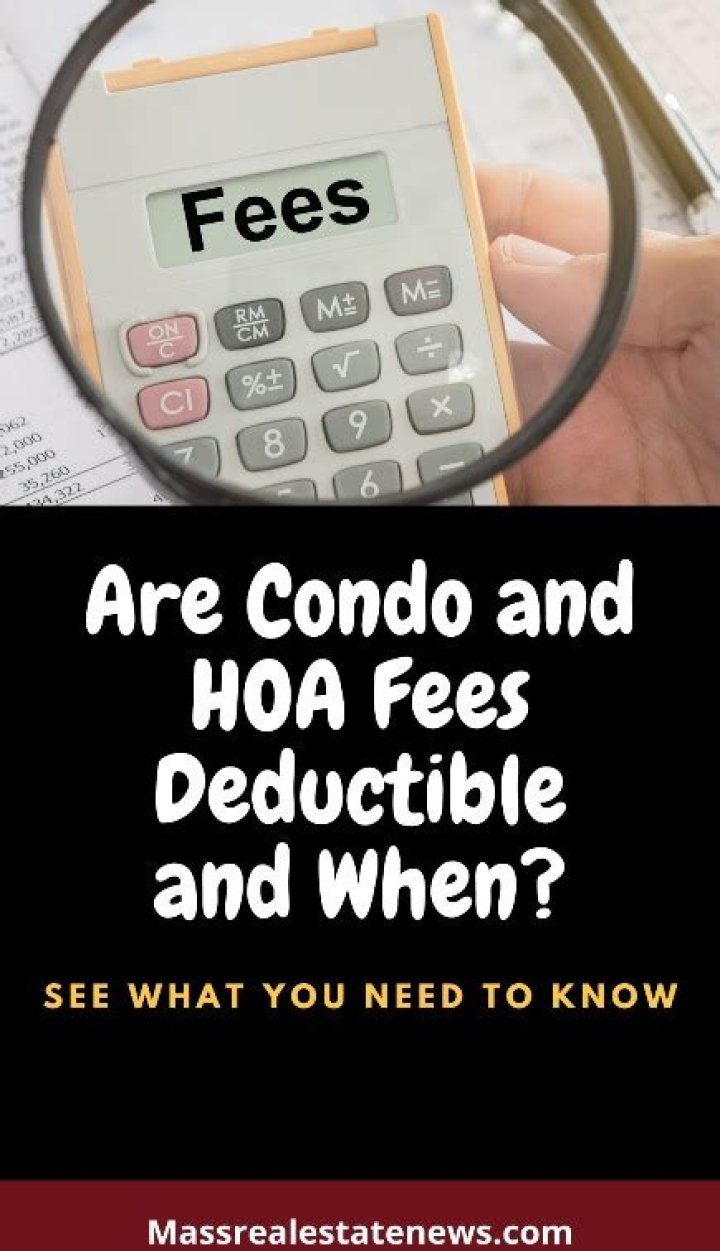 Can I deduct HOA fees on rental property?