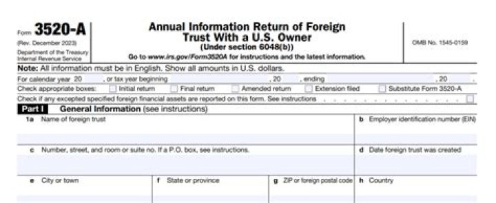 Can I efile form 3520?