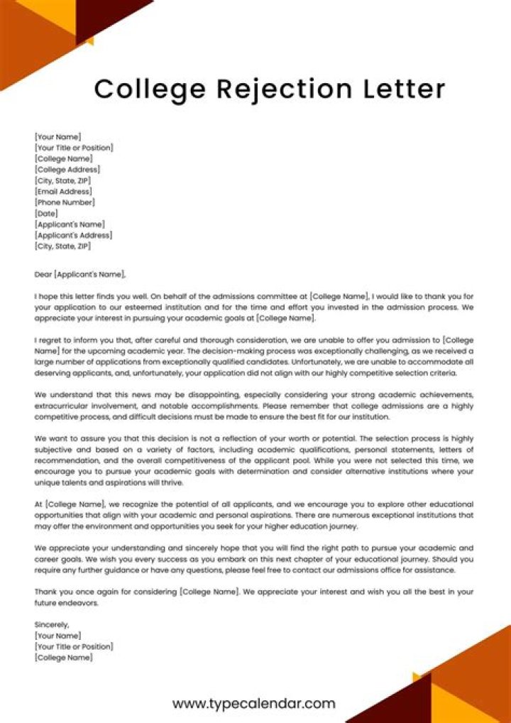 Can I reapply after being rejected college?