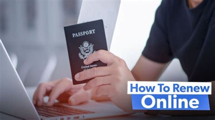 Can I renew my passport online if im 17?