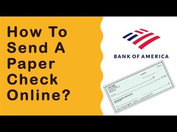 Can I send a check online?