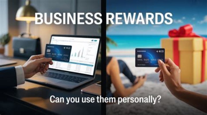 Can I use business credit card rewards for personal use?