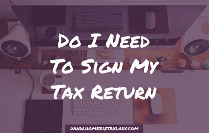 Can my mom sign my tax return?