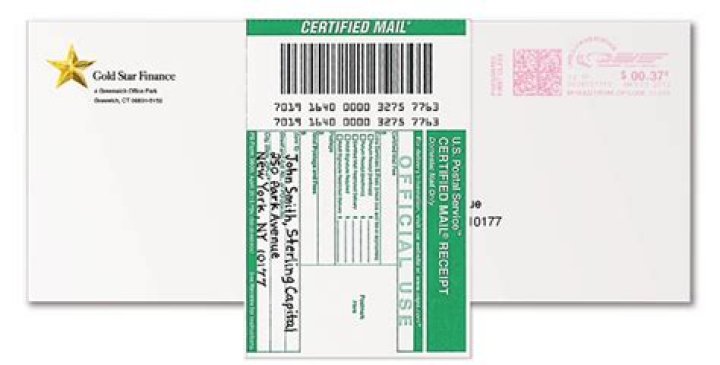 Can taxes be mailed certified?