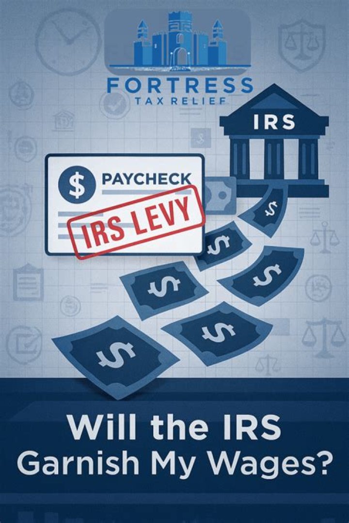 Can the IRS garnish my wages for taxes?