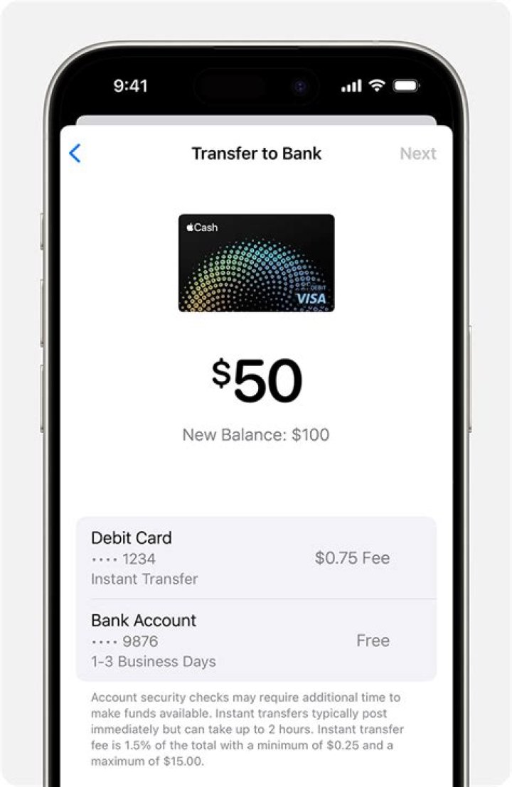 Can we transfer money using debit card number?