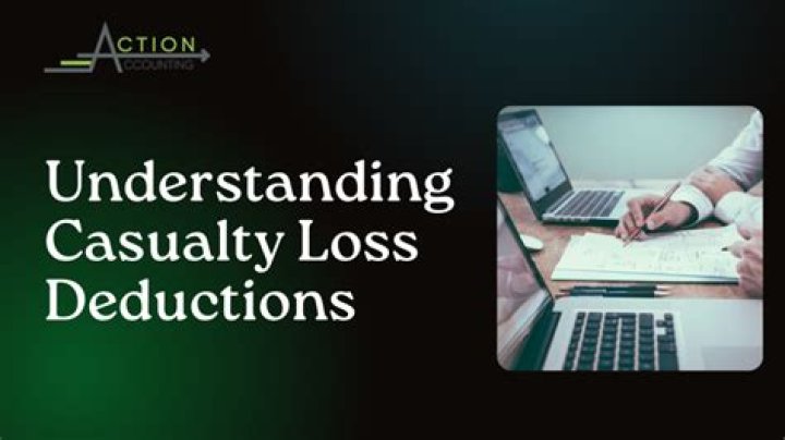 Can you deduct casualty loss in 2019?
