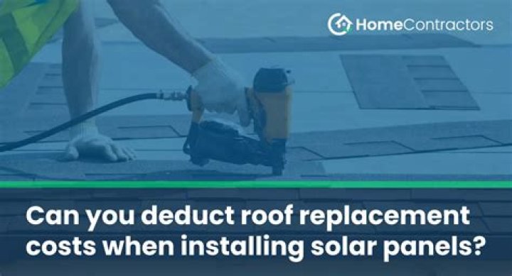 Can you deduct roof replacement?