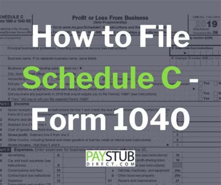 Can you file a Schedule C with no income?