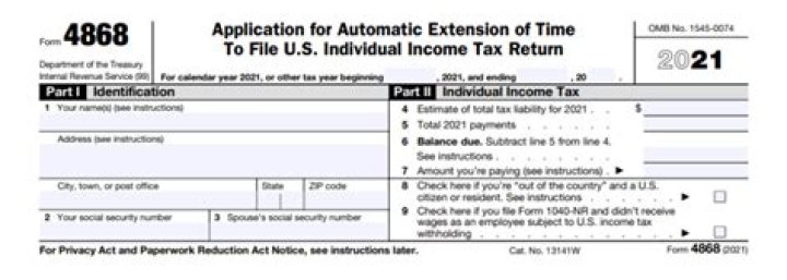 Can you file Form 4868 late?