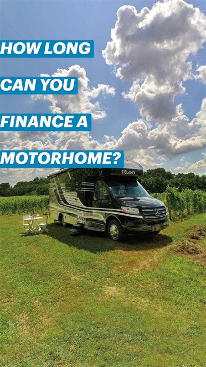 Can you finance a 2006 motorhome?