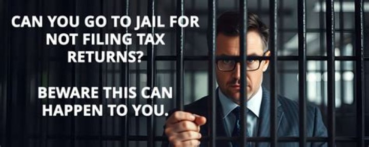 Can you go to jail for not filing income taxes?