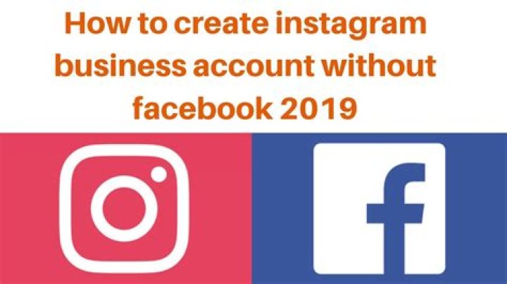 Can you have a business account without Facebook?