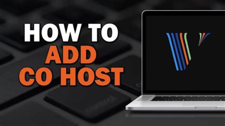 Can you have a co host on VRBO?