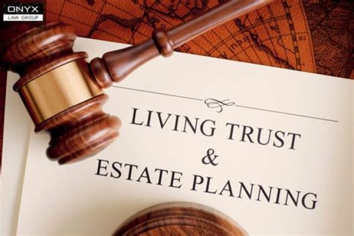 Can you leave property in a living trust?
