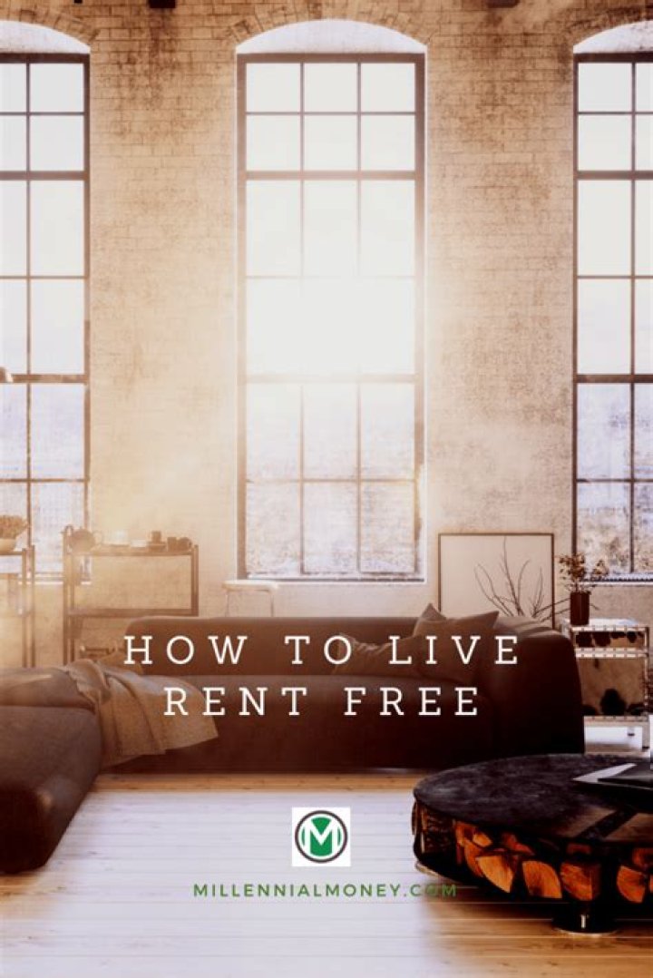 Can you live rent free in an apartment?