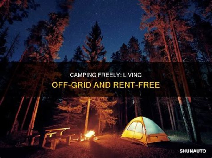 Can you live somewhere for free?