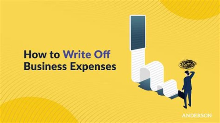 Can you no longer write off business expenses?