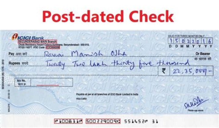 Can you postdate a check to the IRS?