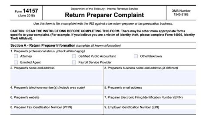 Can you report a tax return preparer to the IRS?
