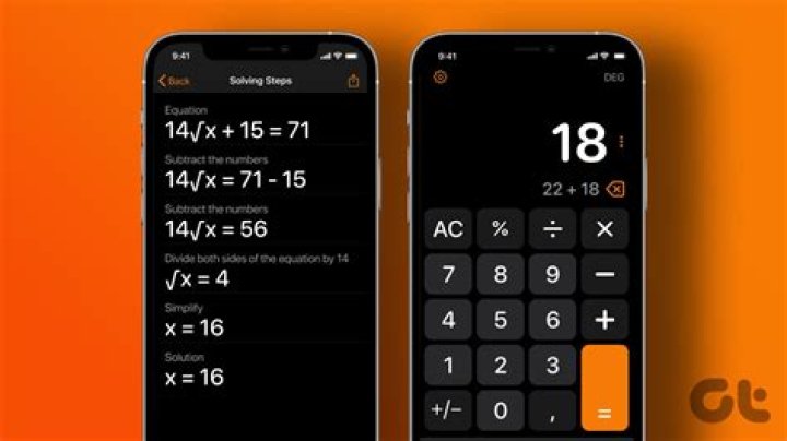 Can you see your history on the calculator app?
