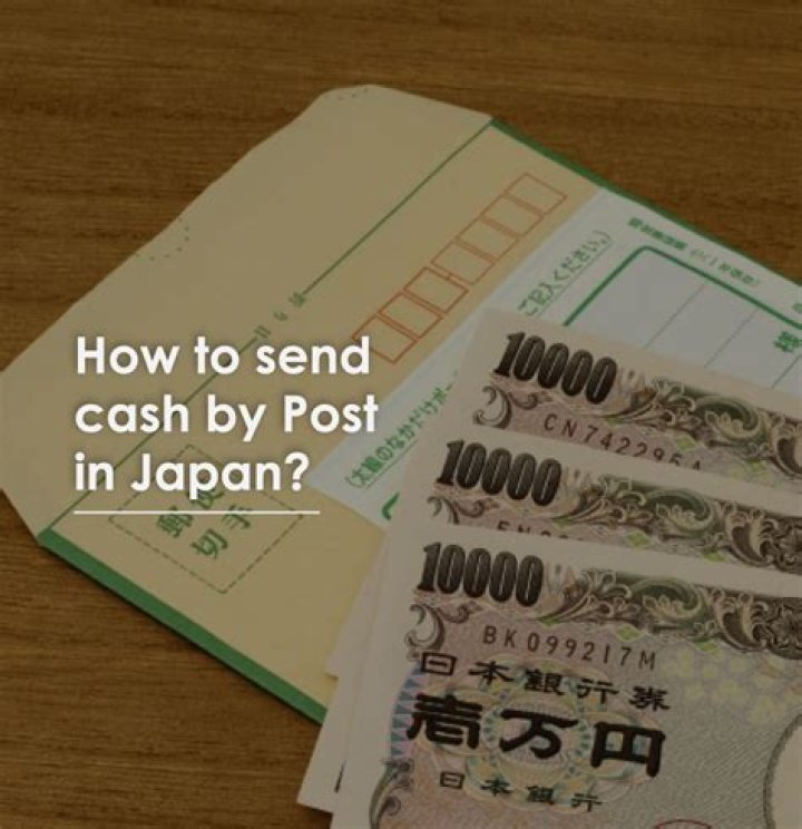 Can you send cash in the mail to Japan?