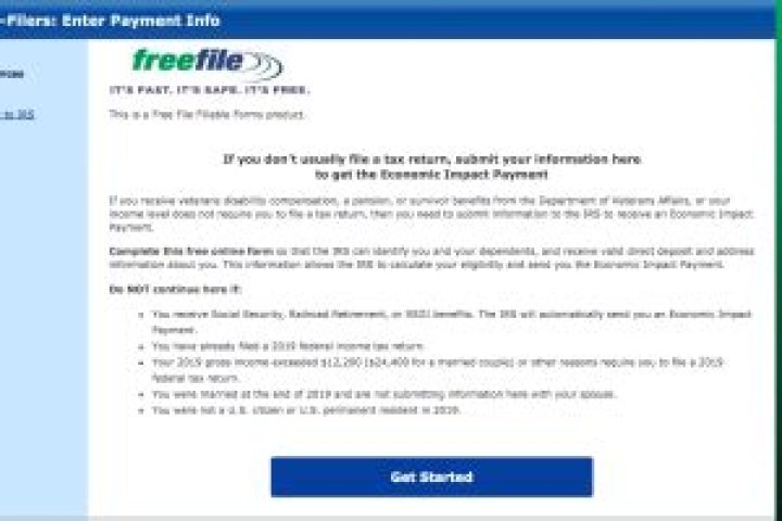 Can you still file for non-filers stimulus check?